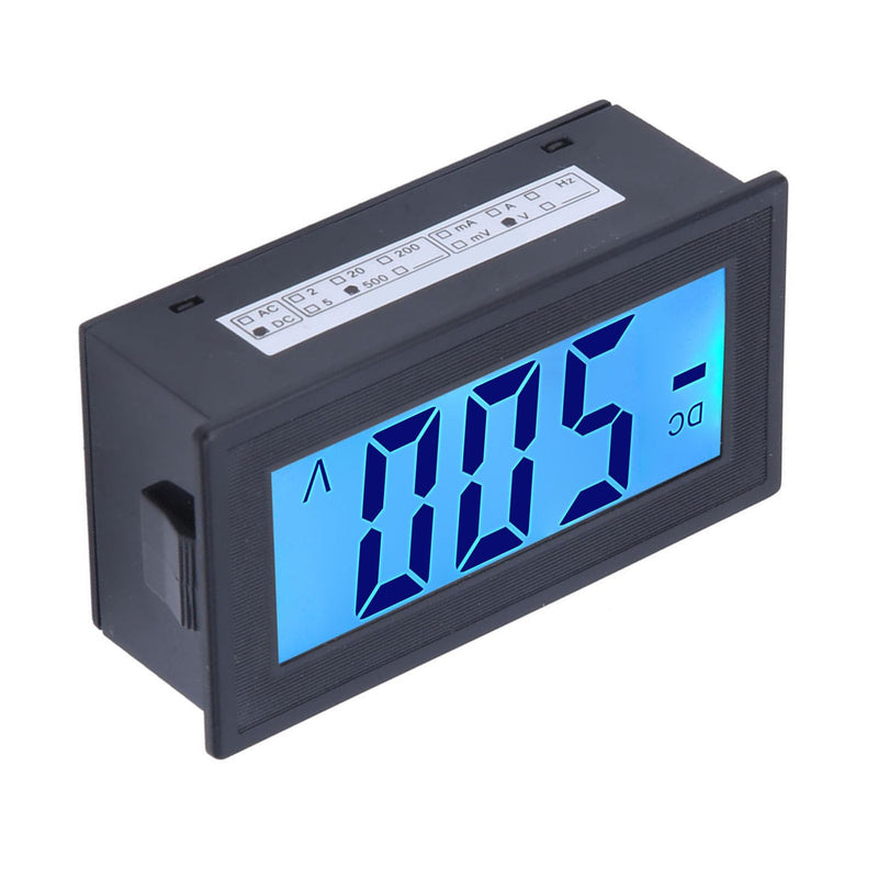 [Australia - AusPower] - Voltage Meter, DC Digital Voltmeter, High for Producing Industrial Machines (DC0-500V) DC0-500V 