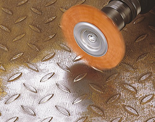 wolfcraft Nylon Wire Disc Brush - 1502000 - Aggressive - Cleaning Rust Polishing - Multiple Life Compared to Wire Brushes - for Drills Ø100x10mm