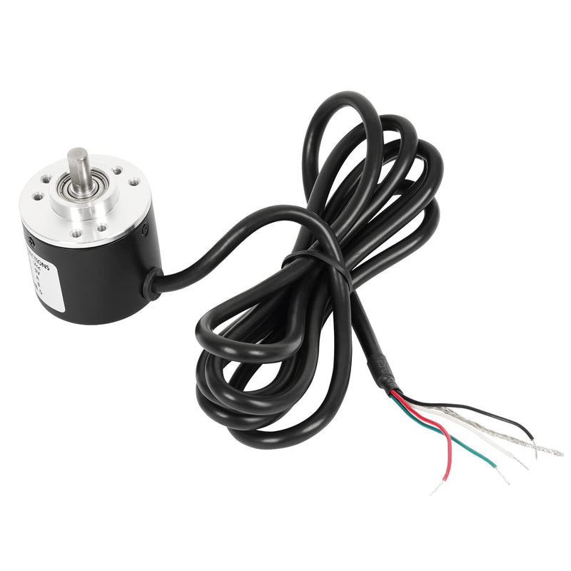 Signswise 600p/r Incremental Rotary Encoder DC5-24V Wide Voltage Power Supply 6mm Shaft | 600 pulses/revolution, wide voltage range, 6mm shaft, versatile for machines & controllers
