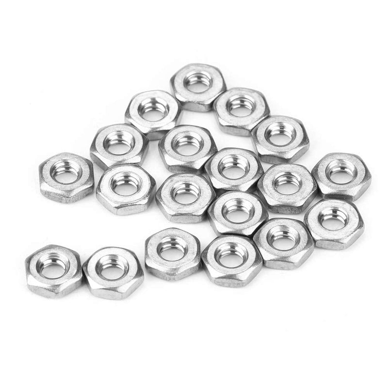 [Australia - AusPower] - 140pcs Set #10-24 Cross Pan Head Screws Stainless Steel Machine Bolts Nuts Pan Head Machine Screws Screws Assortment Set with Plastic Storage Box Assortment kit 