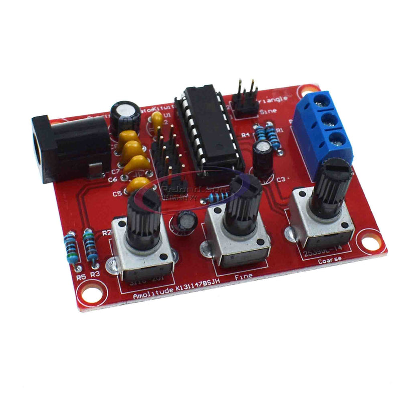 [Australia - AusPower] - 4PCS XR2206 Function Module DIY Kit Sine Triangle Square Output 1Hz-1MHz 9-12V DC Input 