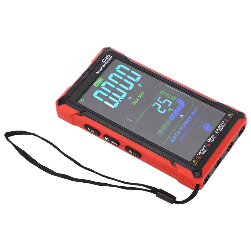 [Australia - AusPower] - Multimeter Tester, Digital Multimeter Kit, Smart Touch Large Screen Rechargeable, High Accuracy Fully Automatic Non Burning Tester 