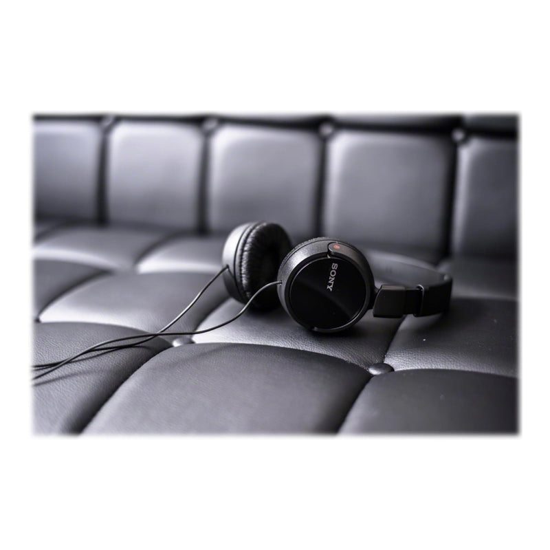 [Australia - AusPower] - Sony ZX Series Wired On-Ear Headphones with Mic, Black MDR-ZX110AP 