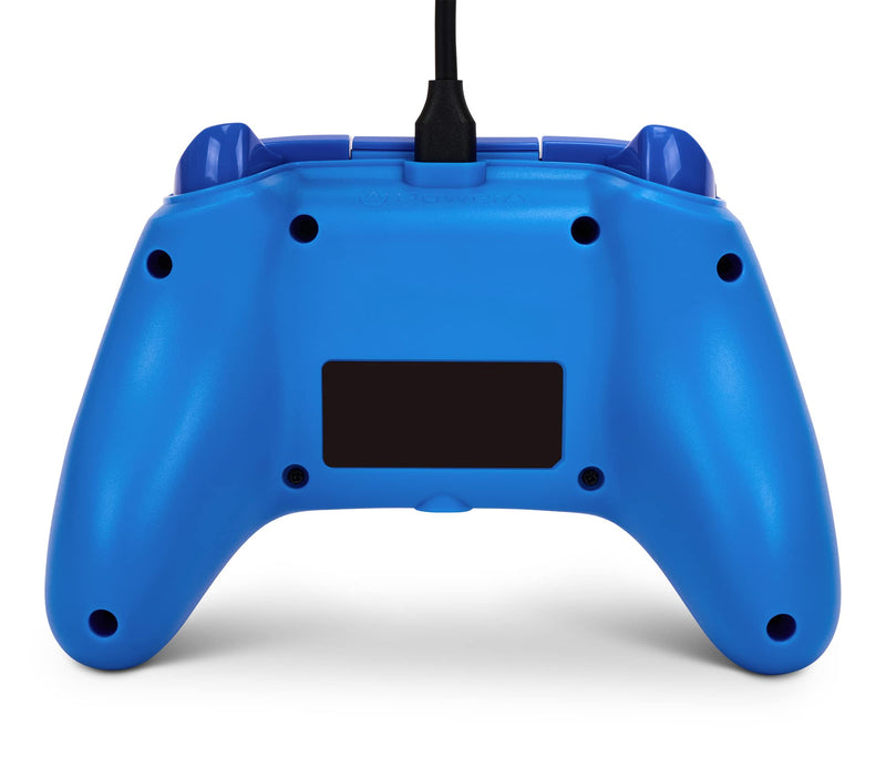 [Australia - AusPower] - PowerA Wired Controller for Xbox Series X|S - Blue, gamepad, video game/gaming controller, works with Xbox One, Officially Licensed 