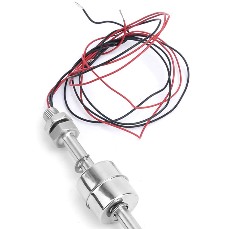 [Australia - AusPower] - Floatless Level Switch Sensor,DC 0~110V Tank Float Switch,Automatic Stainless Steel Level Sensors for Tank Pool (Floating Body 150mm/5.91in) Floating body 150mm 