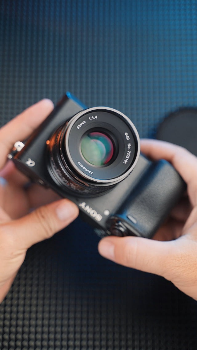7artisans 35mm F1.4 Mark II APS-C Manual Focus Fixed Lens Large Aperture Compatible with Nikon Z-Mount Camera Z50 Z6 Z7 Z6 II Nikon Z mount（black)