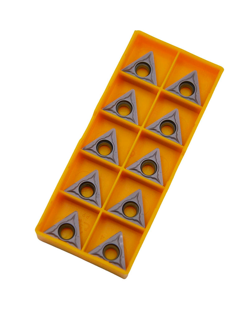 [Australia - AusPower] - 10PCS TCMT32.52 TCMT16T308 Hard Alloy Blade Processing Steel Parts, Stainless Steel, High Temperature Alloy 10pcs TCMT32.52 TCMT16T308 grey 
