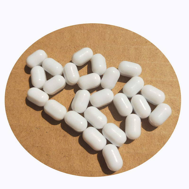 [Australia - AusPower] - Magnetic Stirrer Stir Bar PTFE Magnetic Mixer Stir Bars (6X10mm, Cylinder Shape, 10PCS) 6X10mm,10pcs 