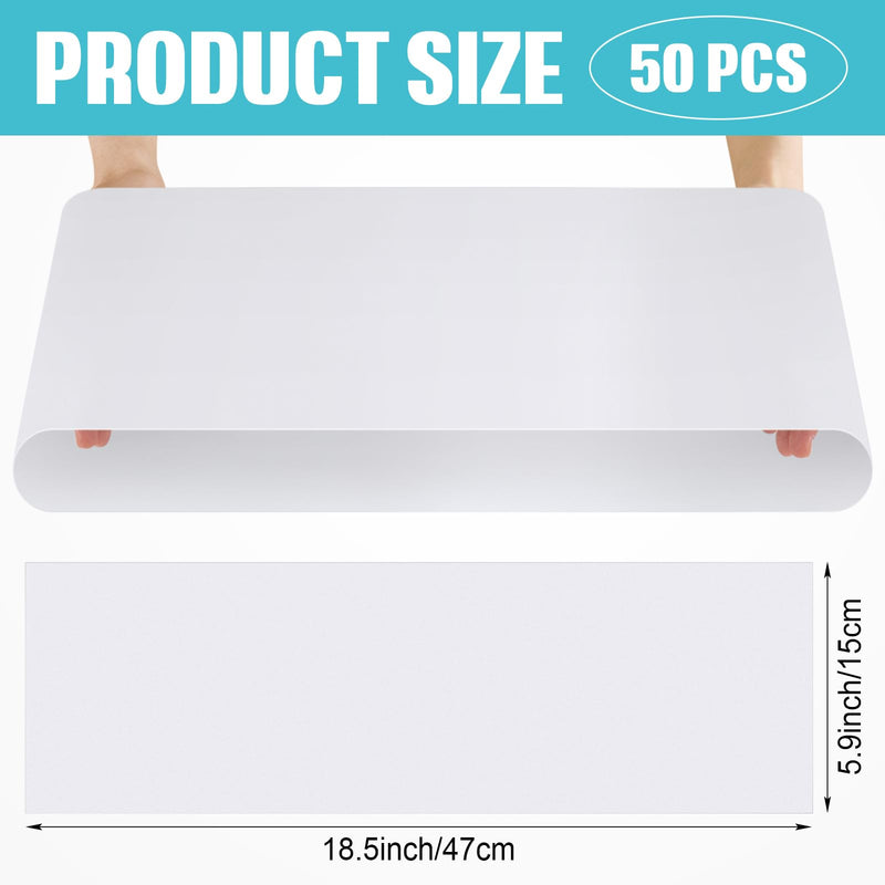 [Australia - AusPower] - 50 Pcs Flushable Stool Sample Collection Sheet Specimen Collector Stool Sample Collection Kit Specimen Containers for Stool Testing 