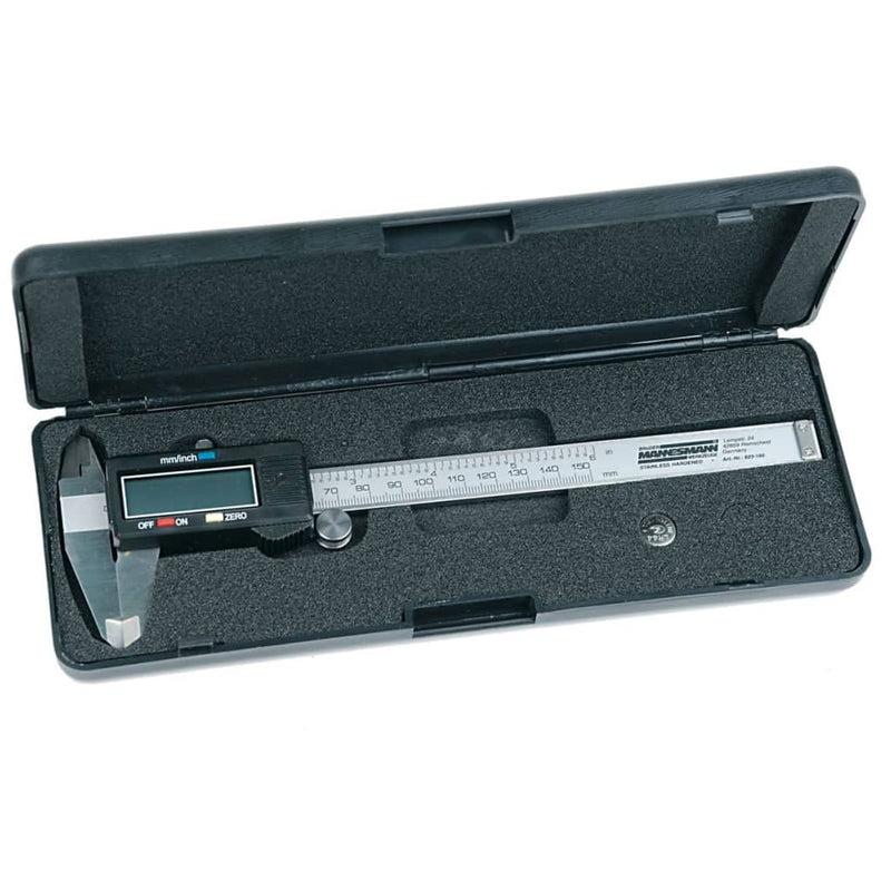 [Australia - AusPower] - Mannesmann 823-160 Electronic Digital Sliding Calliper Rule 150 mm 