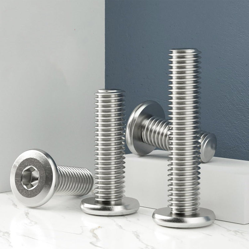 [Australia - AusPower] - 1/4-20 x 1-1/4" (20 Pack) Flat Head Hex Socket Cap Screws Bolts, 304 Stainless Steel 18-8, Hex Drive, Bright Finish, Fully Machine Thread 1/4-20 x 1-1/4" 