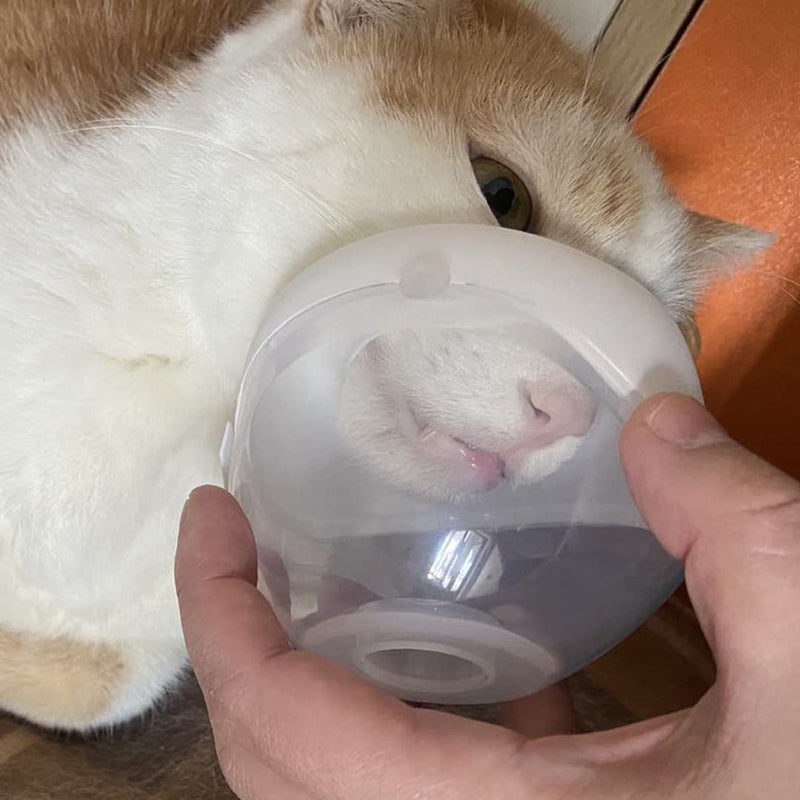 Canine Nebulizer Cup and Inhaler Mask for Cats and Dogs, Oxygen Mask for Pets (Not Including Nebulizer Machine) (S) S- Cat & Puppy