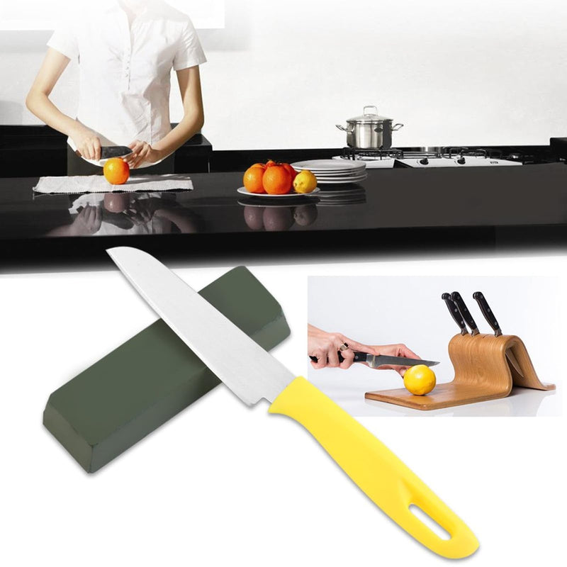 [Australia - AusPower] - Green Polishing Paste, Polishing Paste Metal, Polishing Paste Set, Wood Carving Tools Scraper Paste, Multifunctional Abrasive Polish, Abrasive Paste Abrasive Paste Polishing Paste Knife Sharpener, 