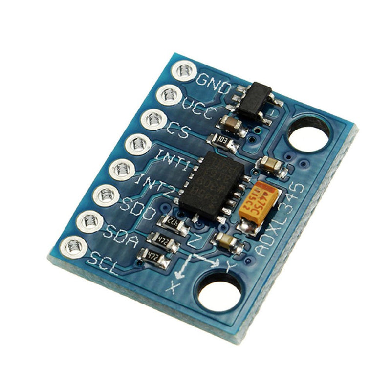 Hailege 2pcs ADXL345 3-Axis Digital Acceleration of Gravity Tilt Module GY-291 IIC/SPI Transmission