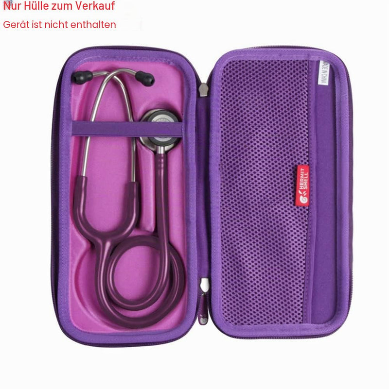 Hermitshell Hard travel case for 3M Littmann Classic III stethoscope for monitoring