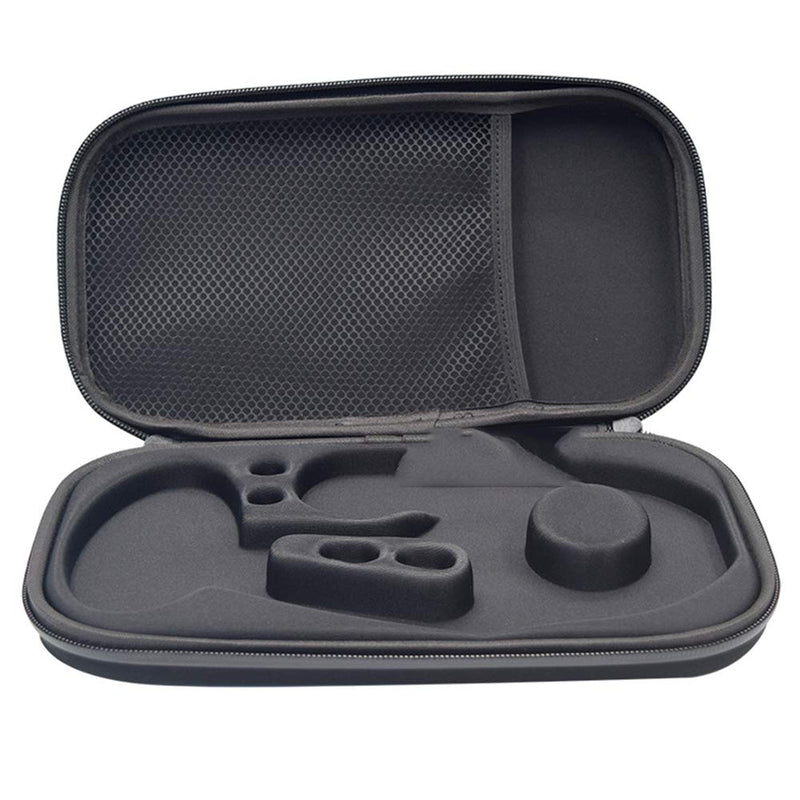 [Australia - AusPower] - KASCLINO EVA Hard Stethoscope Case, Stethoscope Storage Box, Multi-Function EVA Carry Storage Organizer Box with Extra Mesh Pockets for Small Accessories, Device NOT Included(Black) Black 