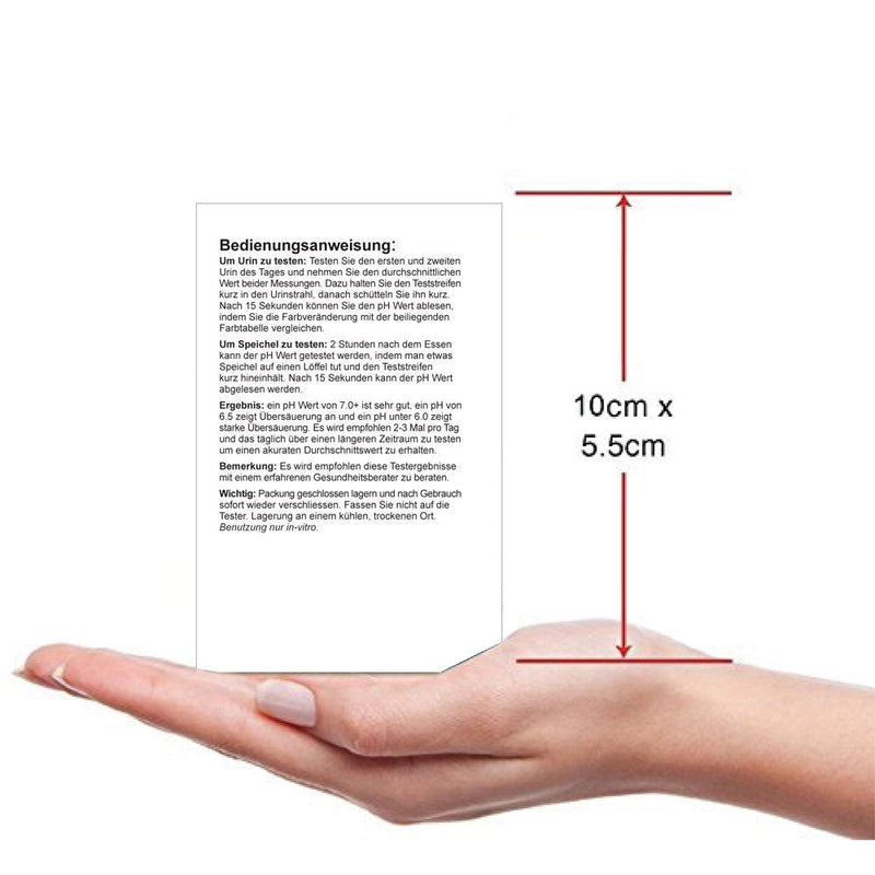 pH Test Strips 100 Strips