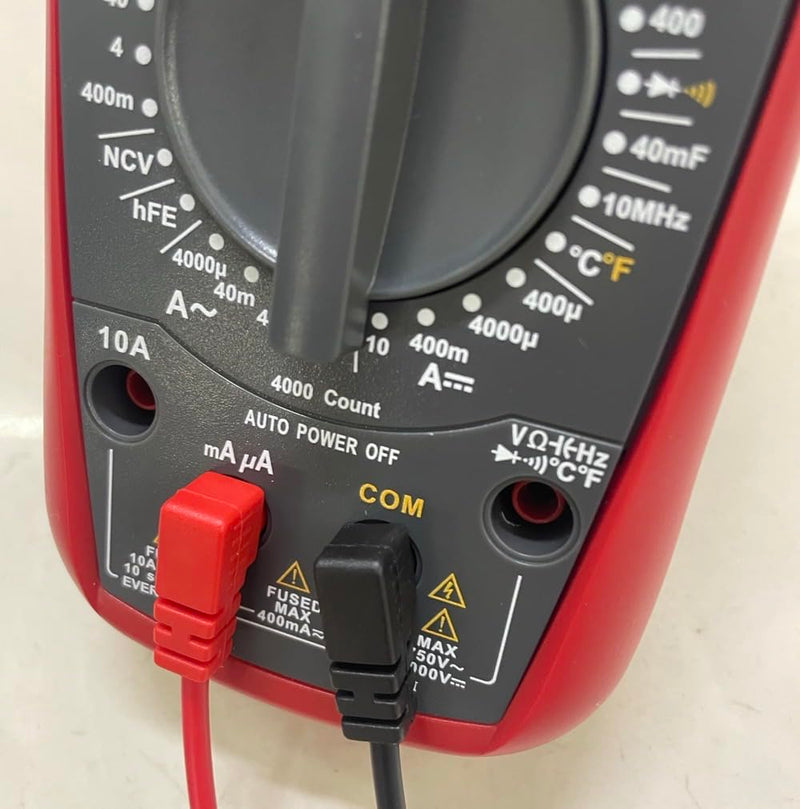 [Australia - AusPower] - Multimeter Probes 1000V10A Digital Multimeter Test Leads and 2PCS Crocodile Clips 