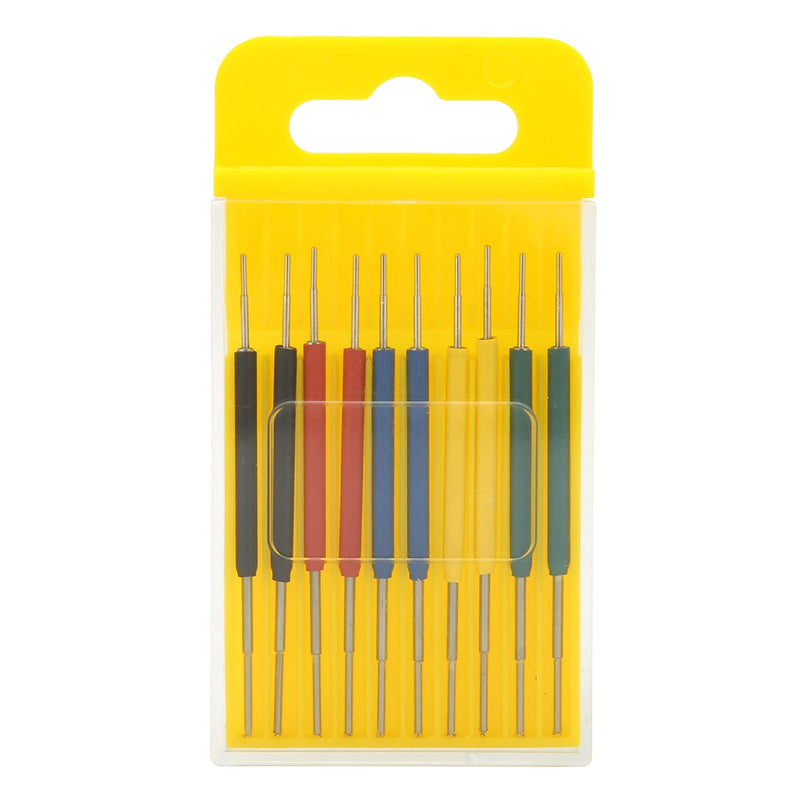 [Australia - AusPower] - Micro IC Hook Clip, 10Pcs Mini IC Clamp Adapter for SOP SOIC Test Leads, Multimeter Accessory 