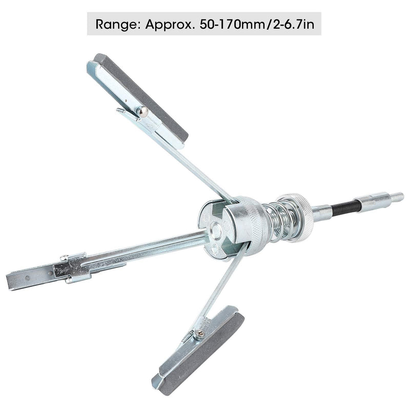 [Australia - AusPower] - Cylinder Honing Tool, 3 Jaw Cylinder Honing Tool, Flexible Shaft Motor, Hone Carbon Removing for Car, 2-6.7 Inch Range 