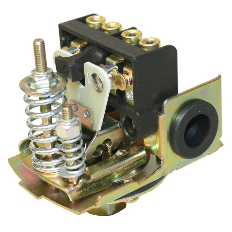 Merrill MFG MPSHD6080 Water Well Pressure Control & Air-Pump Pressure Switch, 60-80 PSI Pressure Setting, NEMA 1, Adjustable Differential,1/4" Female NPT