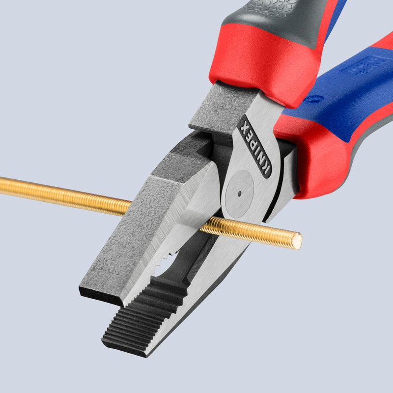 KNIPEX Tools - High Leverage Combination Pliers, Multi-Component (202200), 8 inches