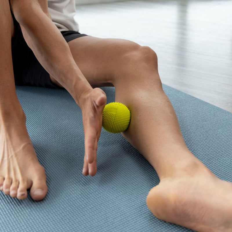 [Australia - AusPower] - NABOSO Neuro Ball, Foot Myofascial Release Tool, Textured Massage Ball for Feet, Self Massage, Mobility and Recovery New Green 