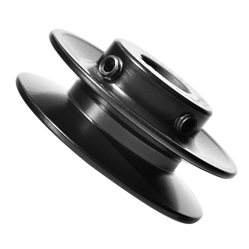 [Australia - AusPower] - BK28-3/4 V Belt Sheave, Cast Iron 2.9" Outer Diameter, Single Groove Pulley V Style B Belt 5L for 3/4 Inch Keyed Shaft 3/4"Bore, 2.9"OD 1 Groove 