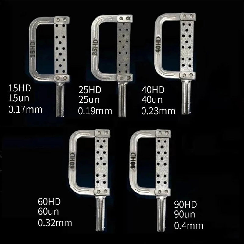 [Australia - AusPower] - Dental IPR Strips Interproximal Enamel Reduction Handle IPR Kit 15-90 HD (IPR Plus Strip System Kit) 