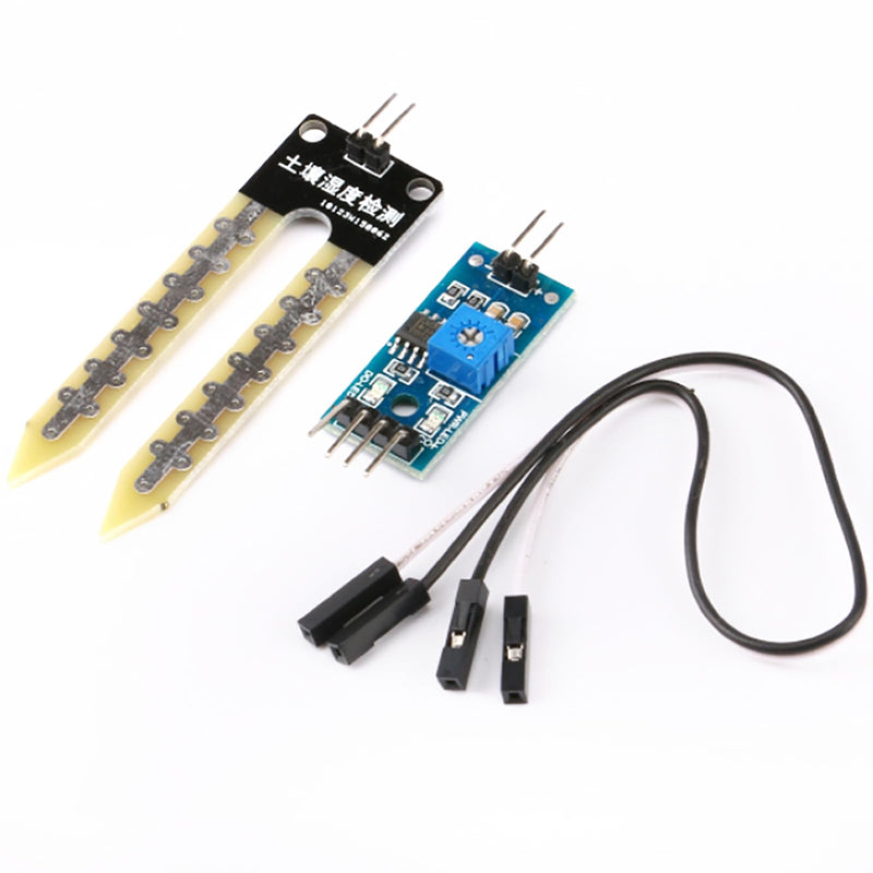 [Australia - AusPower] - 3Pcs Corrosion Resistant Capacitive Soil Moisture Sensor for Arduino - Reliable Garden Watering Detection Module 