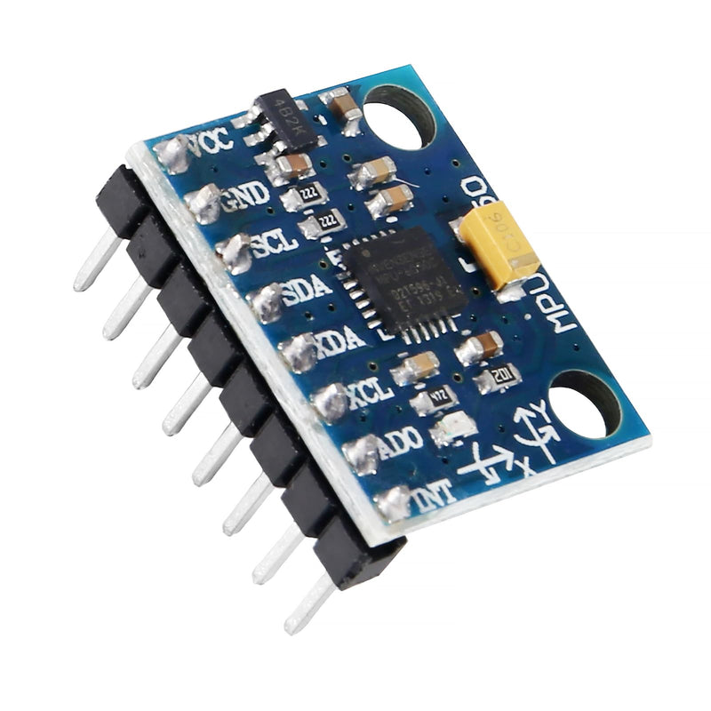[Australia - AusPower] - 5pcs Pre-Soldered GY-521 MPU-6050 MPU6050 3 Axis Accelerometer Gyroscope Module 6 DOF 6-Axis Accelerometer Gyroscope Sensor Module 16 Bit AD Converter Data Output IIC I2C 