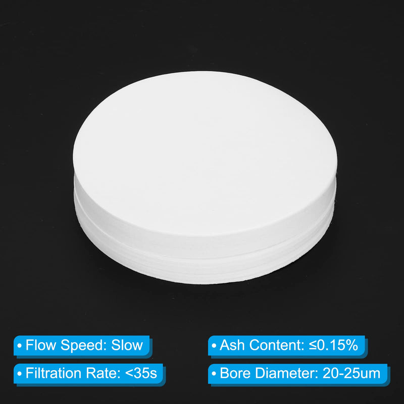 [Australia - AusPower] - PATIKIL Pack of 300 7 cm Quality Filter Paper Circles Slow Speed Round Laboratory Filter Paper Chemical Industrial Oil Test Funnel Filter Paper 7cm 