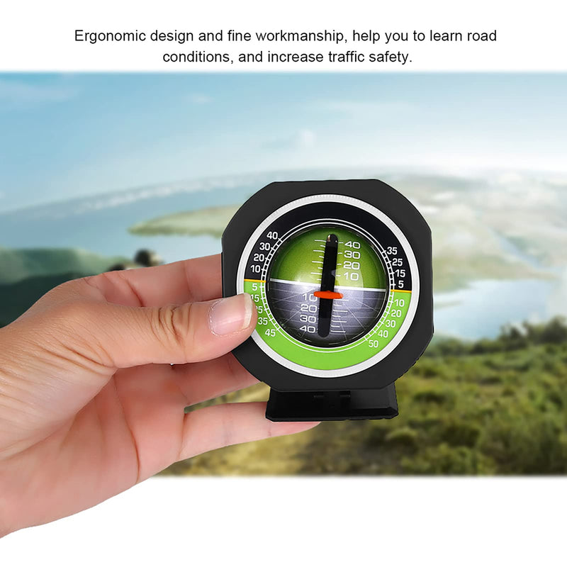 [Australia - AusPower] - Auto Inclinomètre d'angle d'équilibreur d'angle de voiture à LED lumineux extérieur Inclinomètre, inclinomètre d'angle d'inclinaison lumineux de 8 x 5.2 3.7 cm pour la conduite de nuitinclinometre ca 