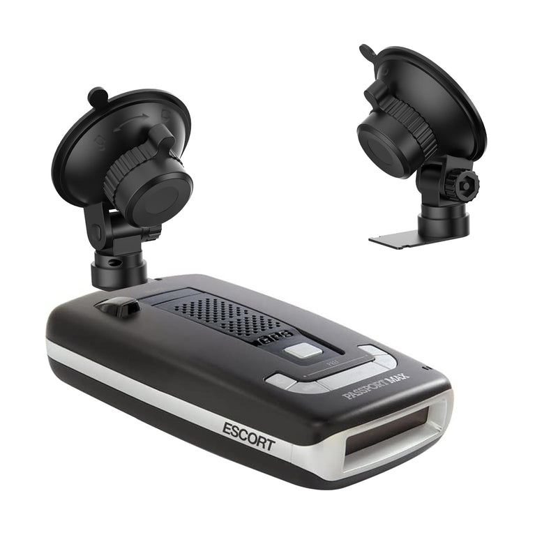 [Australia - AusPower] - Windshield Radar Detector Mount, Suitable for Escort MAX, MAX 2, 2015-2019 MAX360 Radar Suction Cup Mounting Base, with Sliding Plate Connection(Not Applicable to MAX 3 and MAX360C Model 