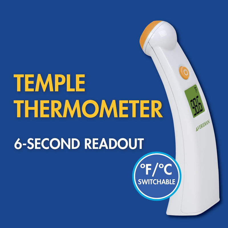 Slim Line Package Mini Temple Touch Thermometer