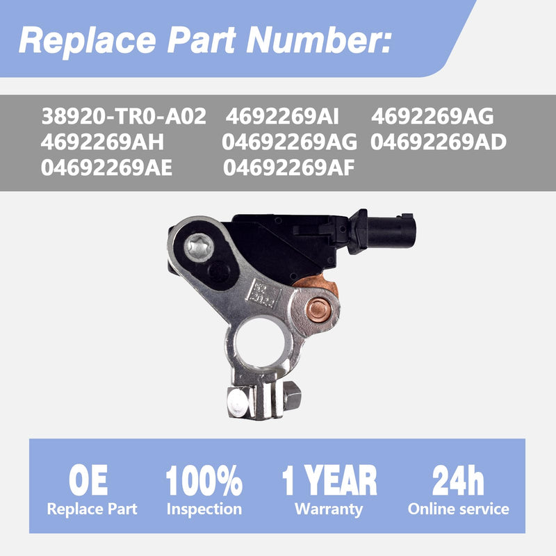 Battery Current Sensor Fits for 2012-2019 Dodge RAM/Chrysler/Fiat/Honda Civic Replace 4692269AI 38920-TR0-A02