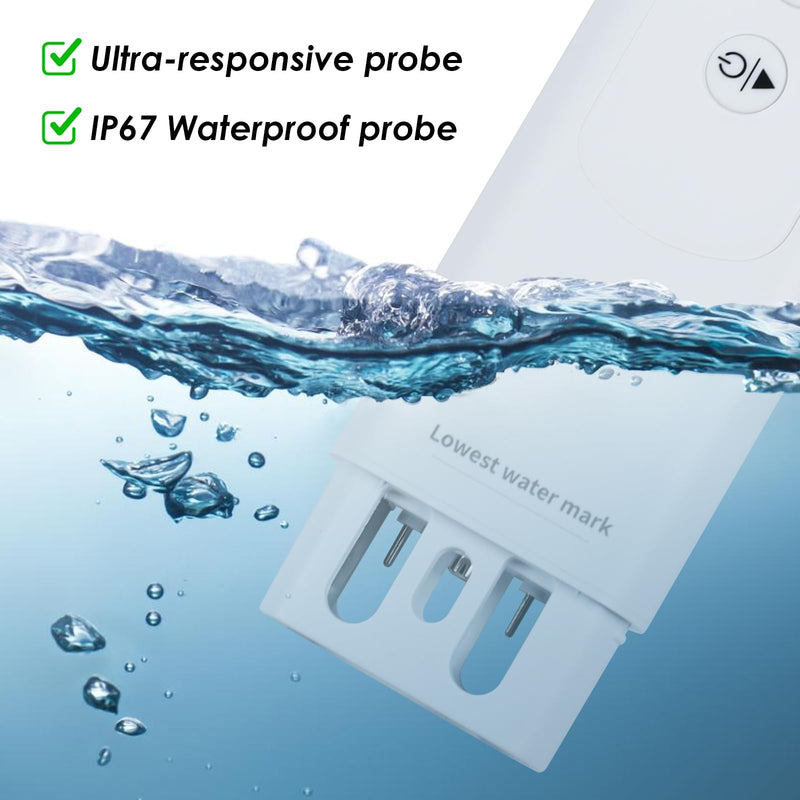 [Australia - AusPower] - Water Quality Tester for Drinking Water, Portable 6-in-1 TDS Meter TOC, COD, EC, UV275, Temp&TDS, Digital Drinking Water Quality Tester for Home, RV, Hiking, Camping, Travel, Well, Tap, Water Purifier 