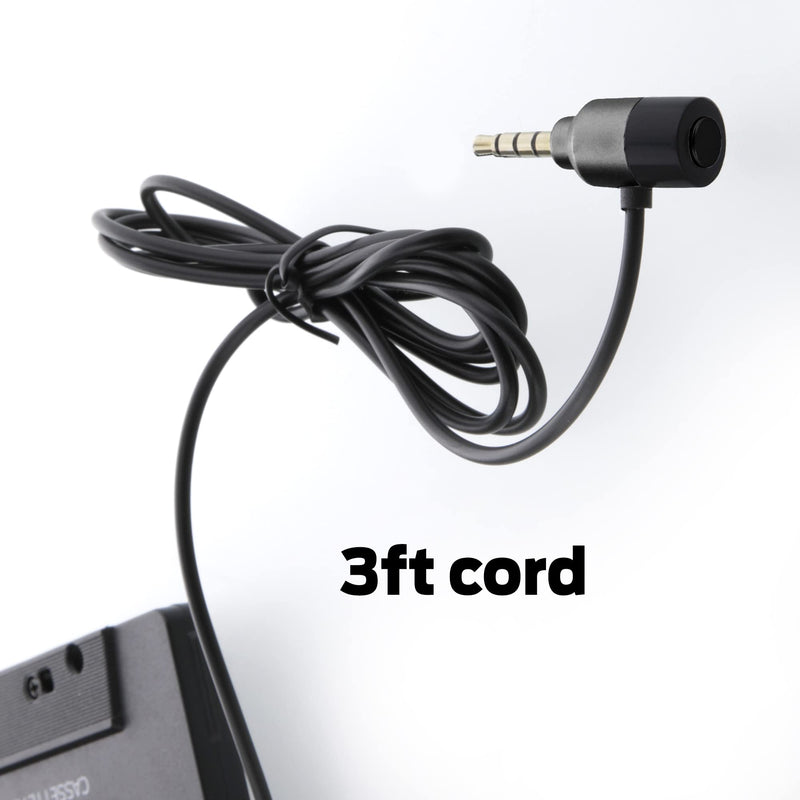 [Australia - AusPower] - Monster Cassette to Aux Audio Adapter for Car, Compatible with Devices Featuring 3.5mm Aux Port, Music Playback, Hands-Free Calls, Xtreme Easy DIY Installation, Plug and Play 