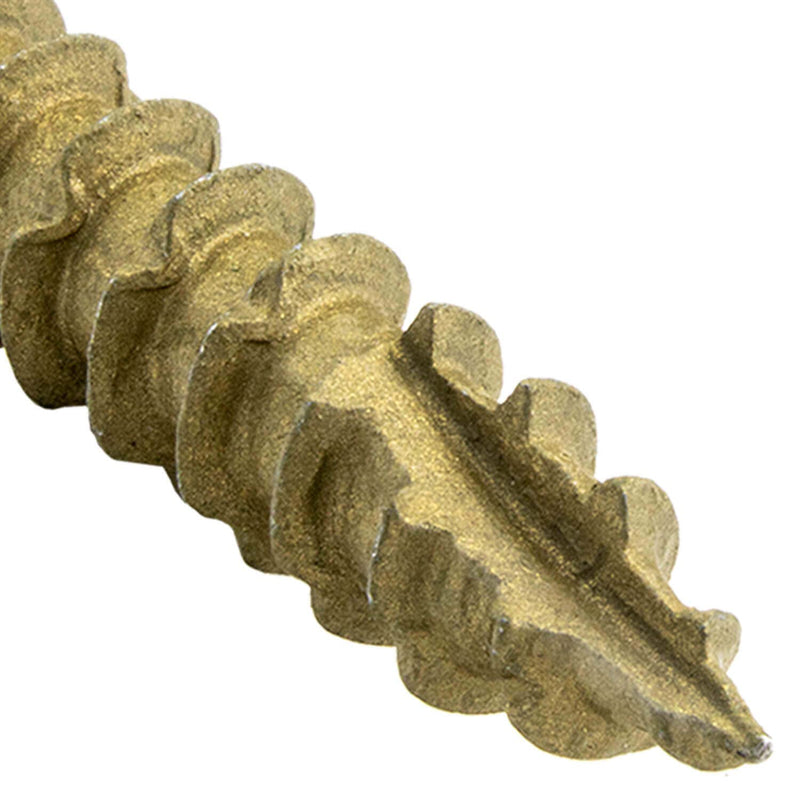 Jake Sales #14 x 1" Construction Lag Screw Torx/Star Drive Heavy Duty Structural Lag Screw Far Superior to Common Lag Screws (100 Screw Count) Exterior Coated - ACQ Compatible Wood Screws #14 x 1" - 100 Count