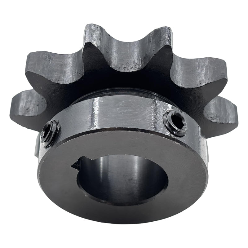 [Australia - AusPower] - #60 Roller Chain Sprocket Type B 1 inch Bore 10 Tooth, Hardened Antirust 1045 Steel Drive Sprockets 60B10-1 