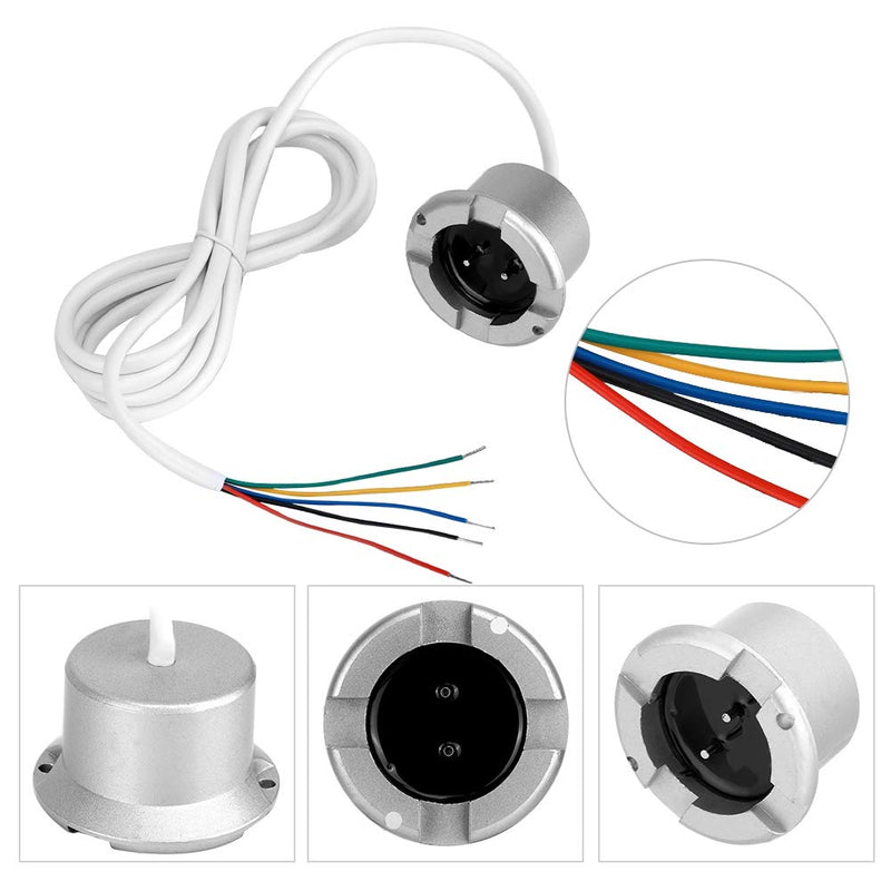 Water Leak Alarm Detector, DC 12V Water Leak Alarm Flooding Sensor Alert, Water Immersion Detector with Isolation Layer/High Sensitivity