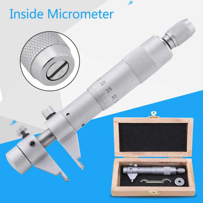 [Australia - AusPower] - Inside Micrometer Hole Bore Internal Diameter Gage 5?30mm Range 0.01mm Accuracy micrometre Inside Micrometer Digitale Messschieber 