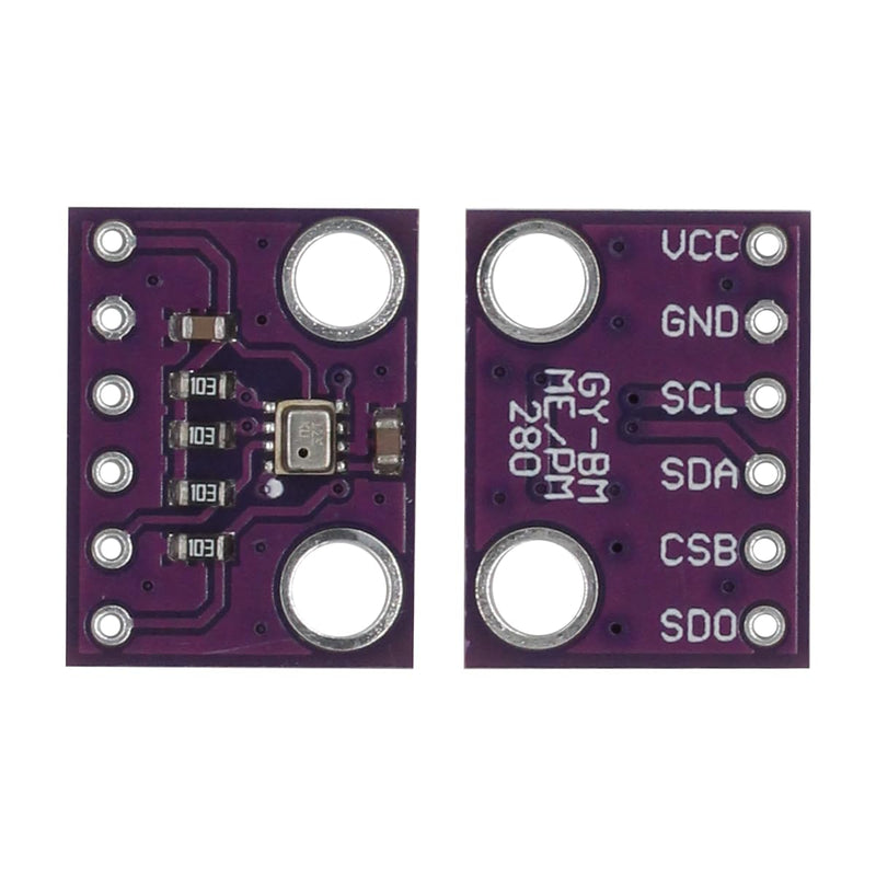 [Australia - AusPower] - 6pcs BMP280-3.3 High-Precision Barometric Pressure Module IIC/SPI Communication Replacement for BMP180 Compatible with Arduino 