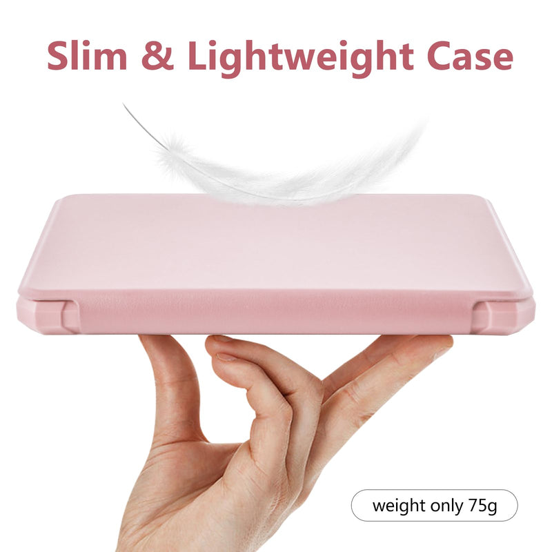 [Australia - AusPower] - TaIYanG Case for 6" All-New Kindle (11th Generation 2022 Release), Lightweight Slim Smart PU Leather Cover for 6 inch Kindle 2022 e-Reader (Not Fit Paperwhite 11th Gen 2021) Pink 