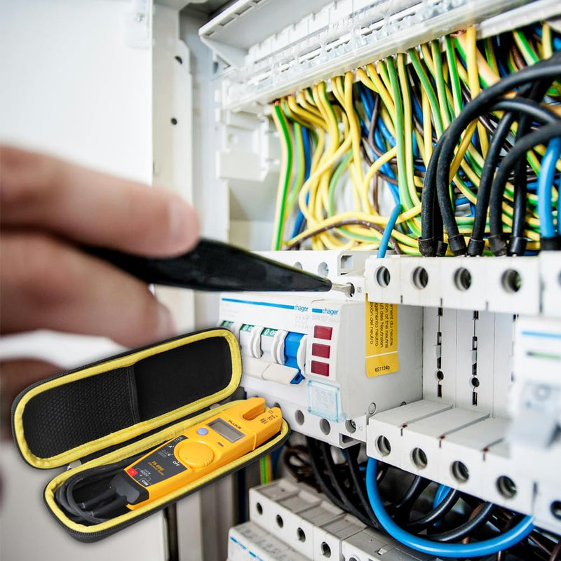 [Australia - AusPower] - Hermitshell Hard Travel Case for Fluke T5-1000/T5-600/T6-1000/T6-600 Electrical Voltage,Continuity and Current Tester (Case Only) 