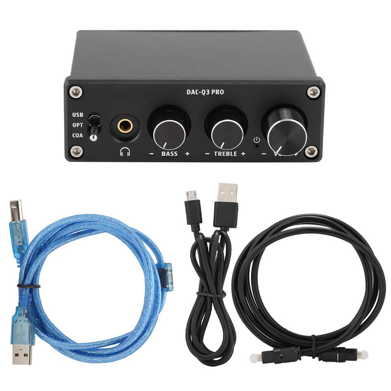 [Australia - AusPower] - Digital to Analog Audio Converter, SPDIF TOSLINK Optical Fiber/Coaxial to Analog L/R RCA + 3.5mm Jack Stereo Adapter DAC Decoder for PS3, for PS4 for Blu-ray Player HDTV DVD Headphone(Black) Black 