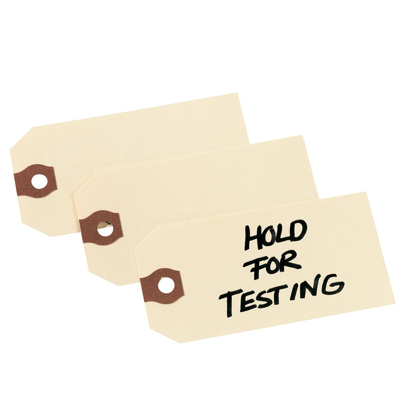Avery Unstrung Shipping Tags, 11.5 pt. Stock, 2-3/4" x 1-3/8", 1,000 Manila Hang Tags (12301)