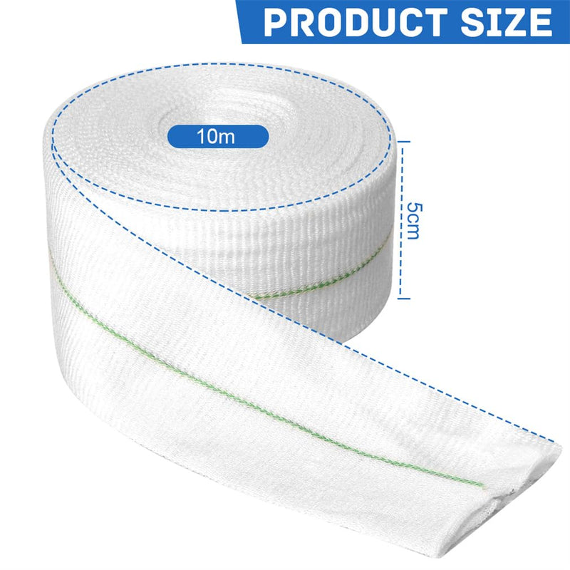 [Australia - AusPower] - Tubular Elastic Sport Bandage 2inch x 32.8 Feet Reusable Sleeve Stretch Dressing Retainer Gauze Stockinette Tubing for Arm Knees Legs 