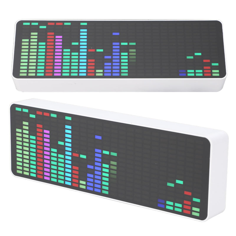 [Australia - AusPower] - Audio Spectrum Analyzer Display, Music Voice Rhythm Spectrum Display, with 20 Spectrum Display Modes, 4 Clock Display Modes and 2 Way Alarm Functions 