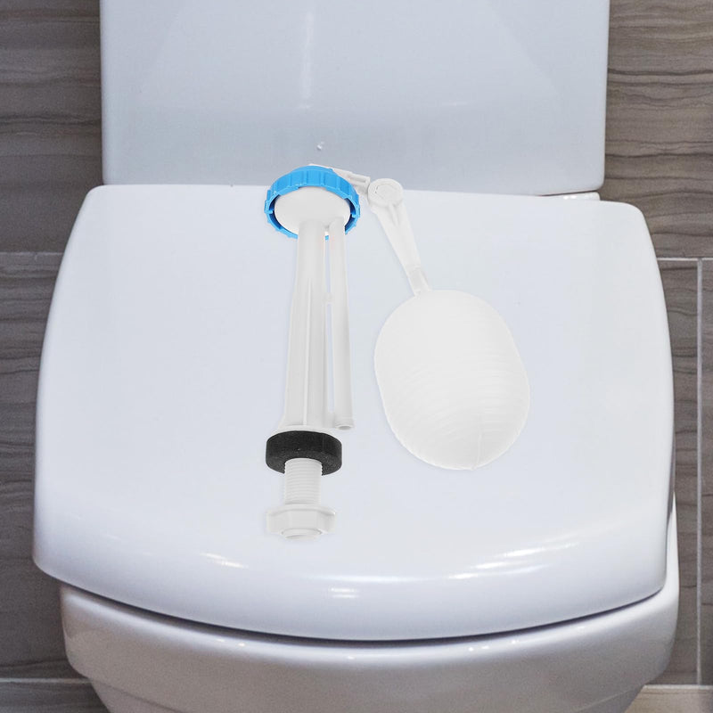 DOITOOL Universal Toilet Fill Valve Replacement Kit - Durable Float Water Inlet Valve for Toilet Tank Repair and Bathroom Accessories 9.84X3.54X2.55In